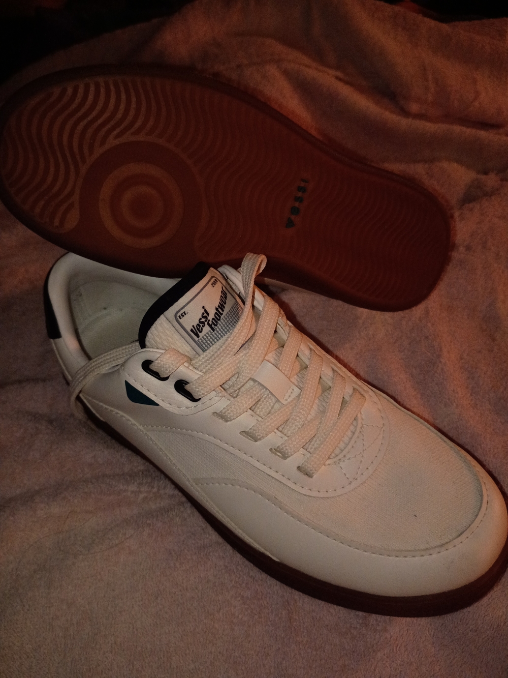 Classic Women's White Casual Sneakers Vessi Footwear
